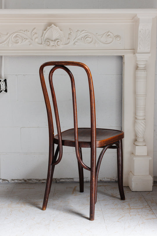 vintage bentwood chair, attributed to J&J Kohn