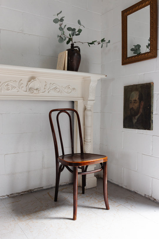 vintage bentwood chair, attributed to J&J Kohn