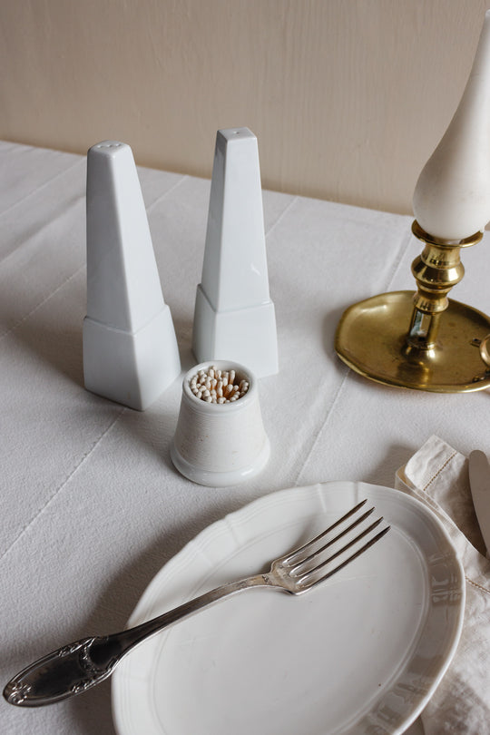 rare vintage german rosenthal pillar salt and pepper shakers