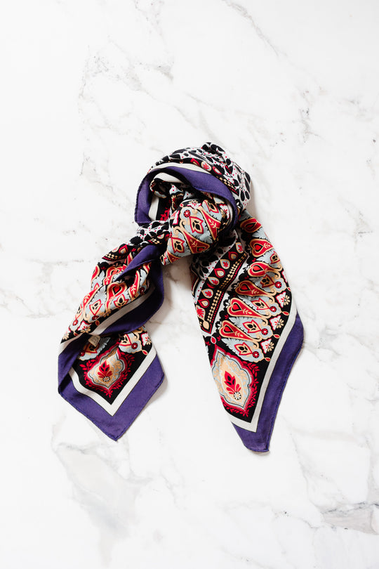 vintage christian dior silk scarf