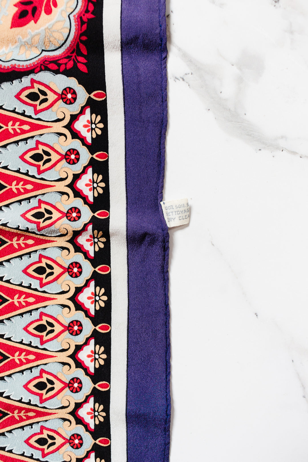 vintage christian dior silk scarf