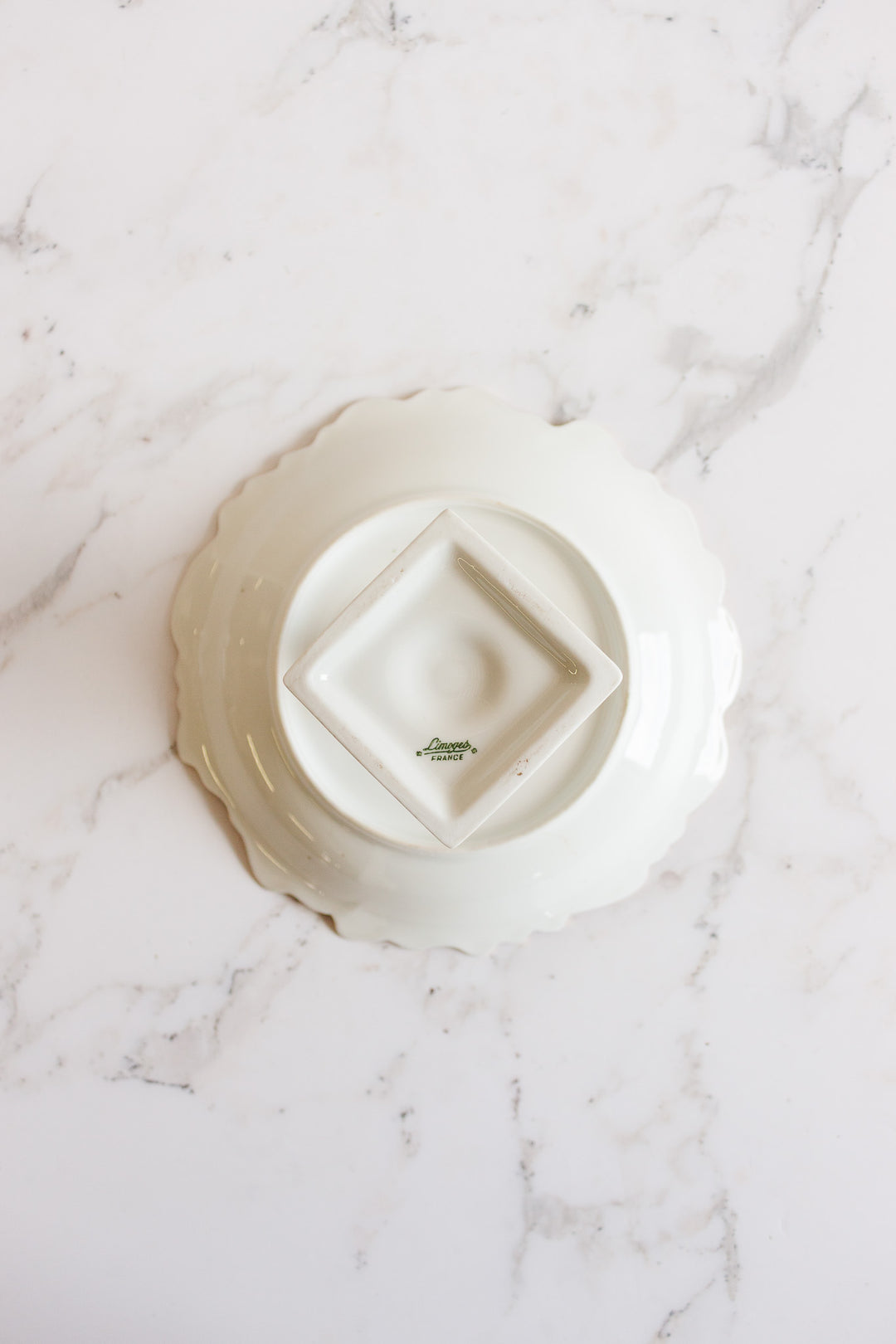 vintage french limoges porcelain compote