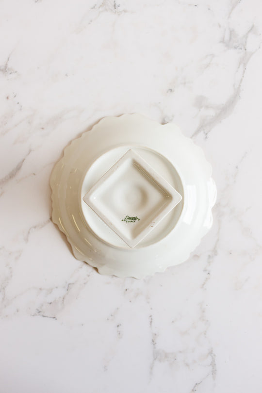 vintage french limoges porcelain compote