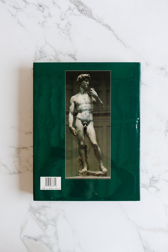 "Michelangelo: the complete sculpture, painting, architecture" vintage coffee table book