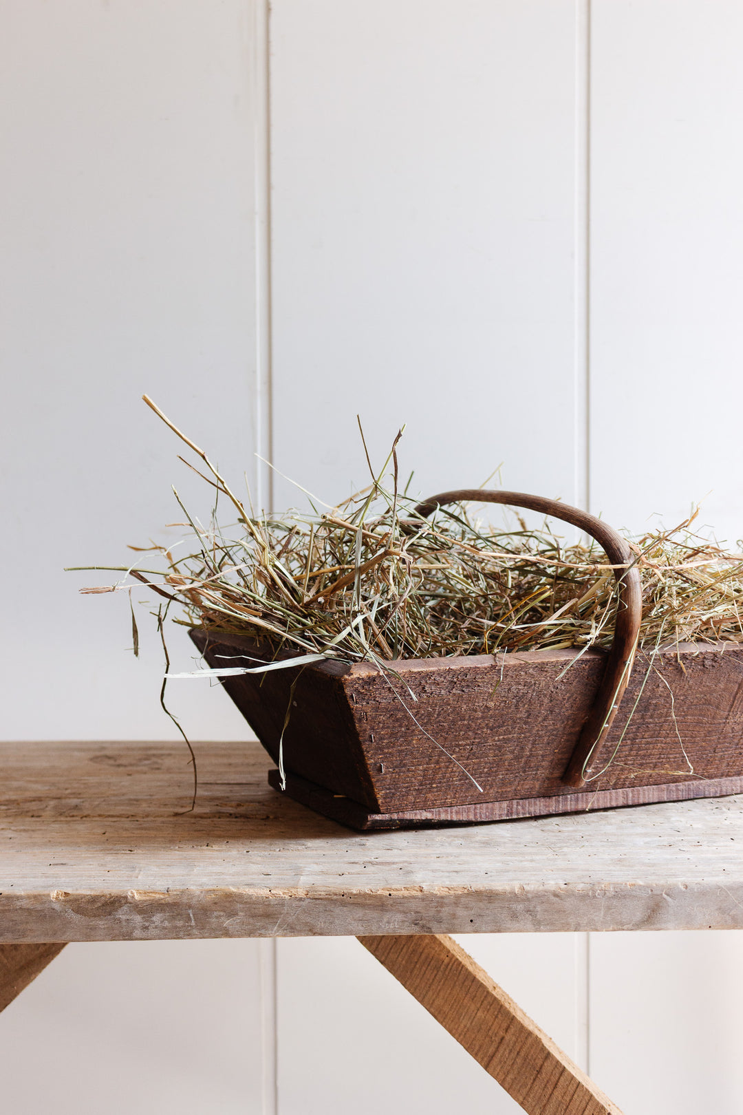 antique french garden trug
