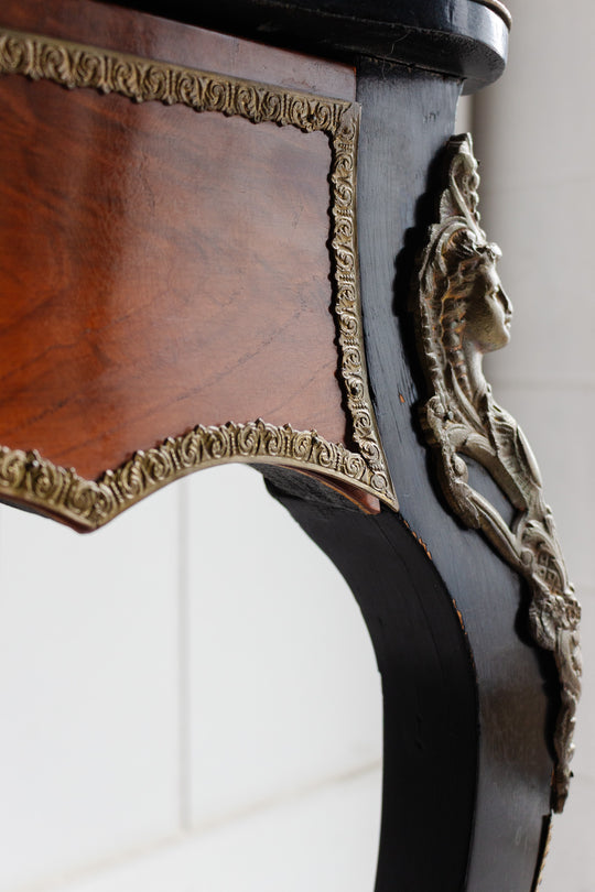 antique French Napoleon III period Bonheur du Jour writing table