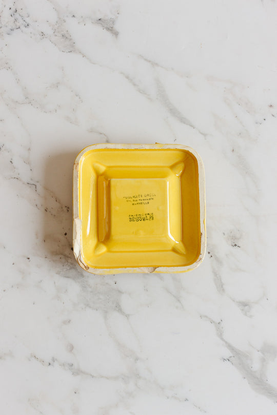 vintage french "berger" advertising ashtray