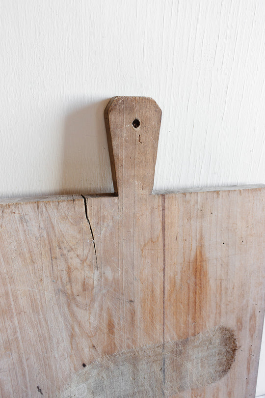 vintage french square bread board