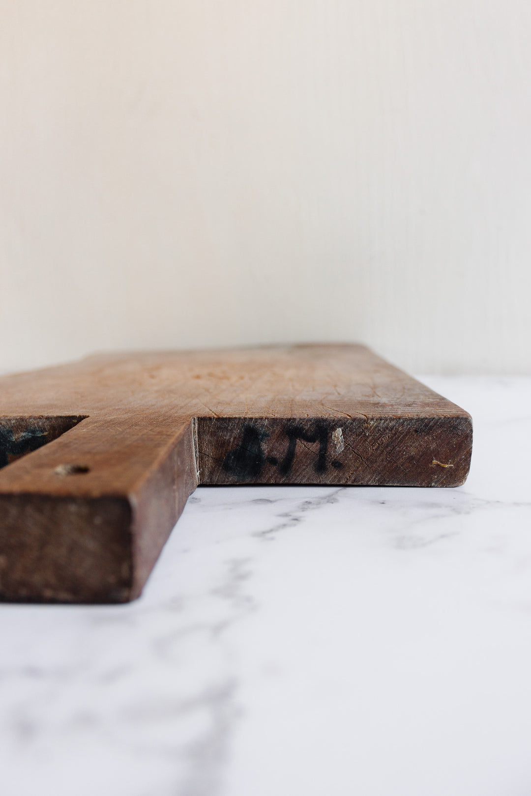 antique french bread board