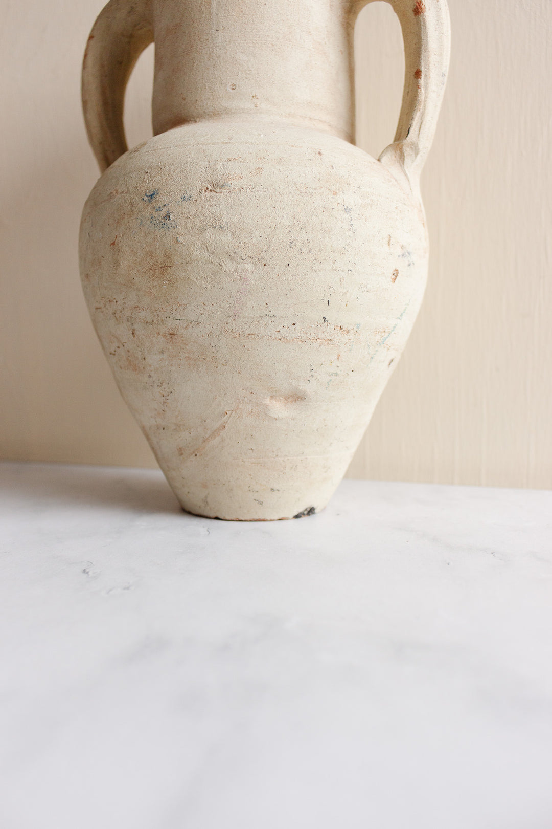 vintage French terra cotta amphora