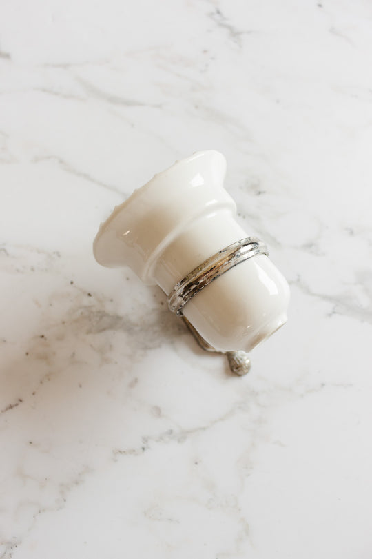 vintage french wall-mounted toothbrush holder