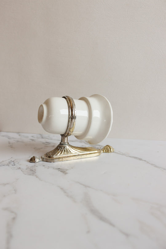 vintage french wall-mounted toothbrush holder