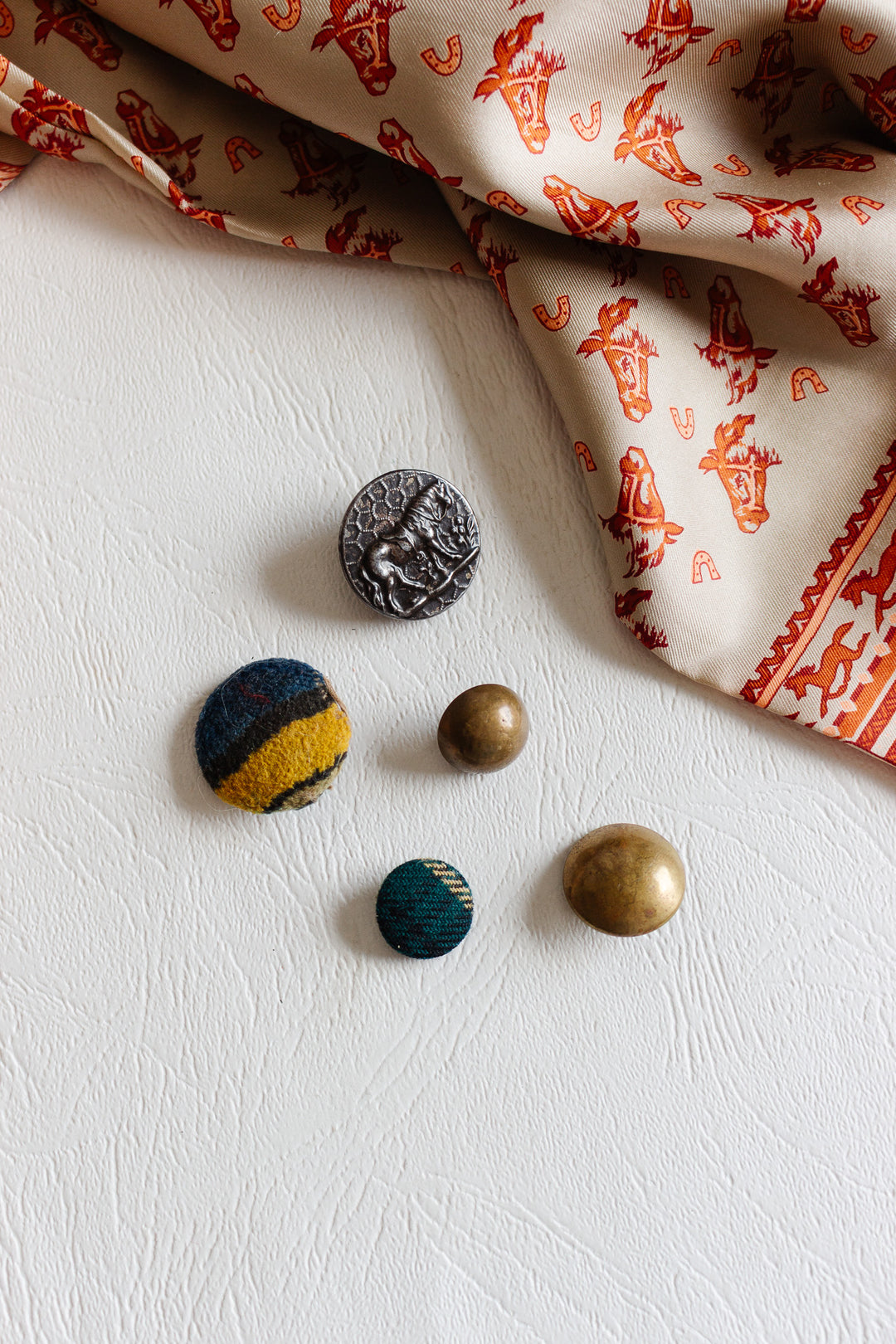vintage french haberdashery - eclectic button collection