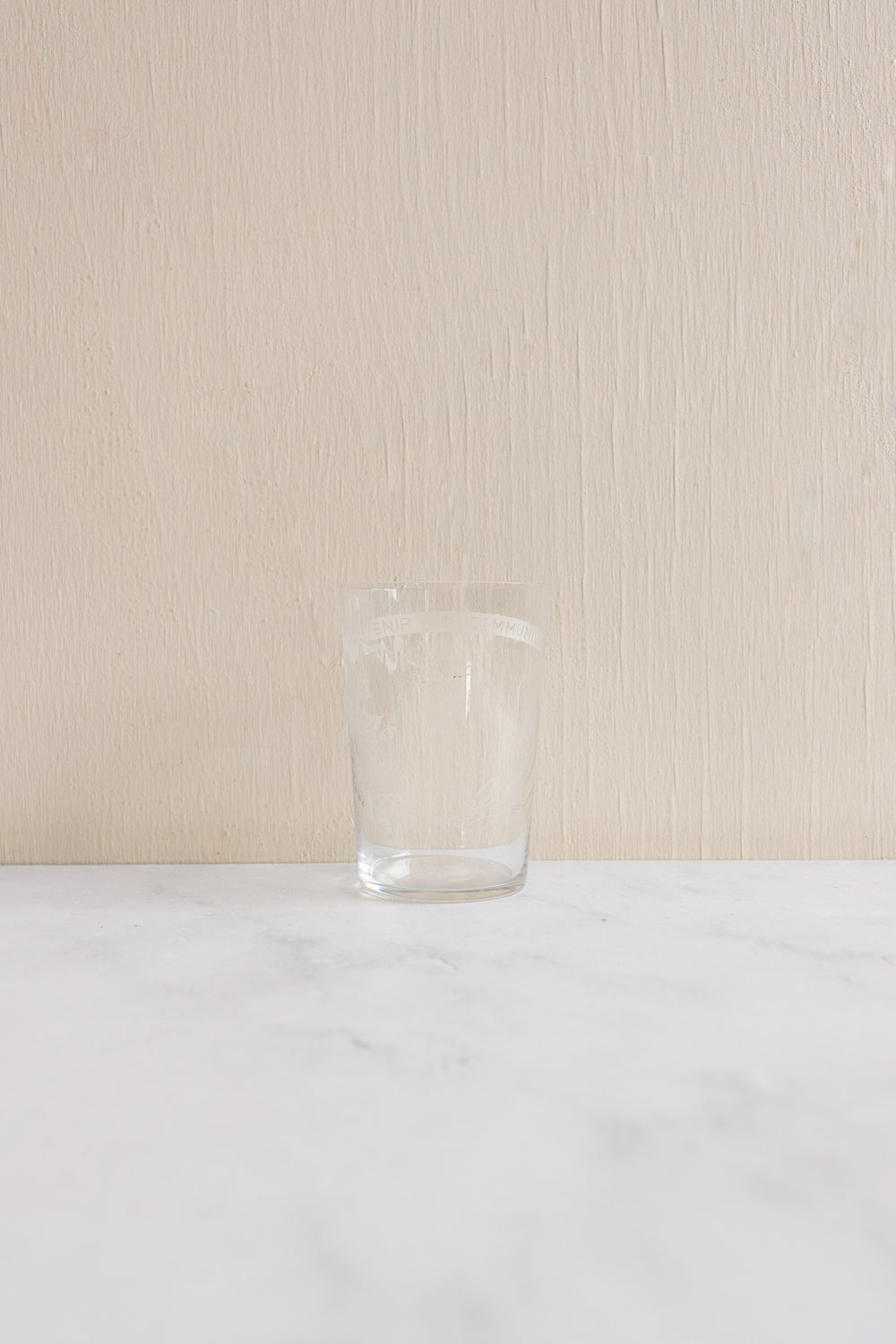 vintage French 1st communion cup