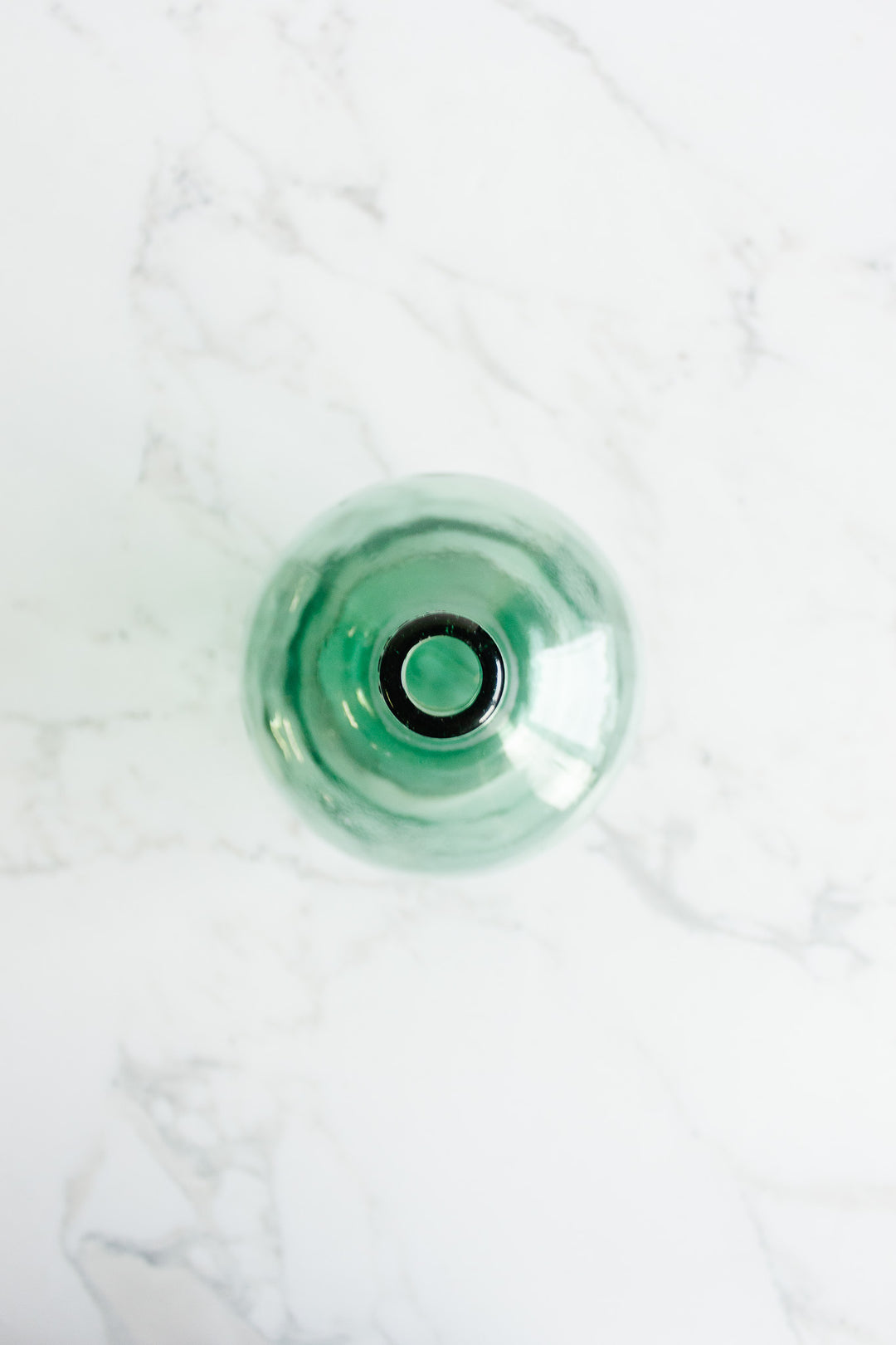 antique french hand blown demijohn