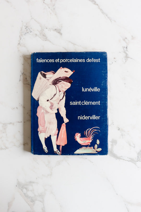 vintage french "faïencerie"  book collection