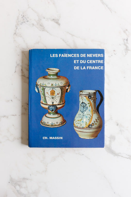 vintage french "faïencerie"  book collection