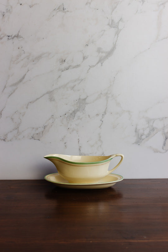 1920s "victorian" gravy boat by Johnson bros