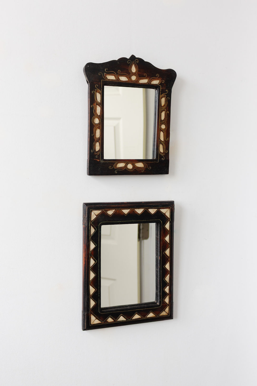 antique Moroccan inlay mirror i