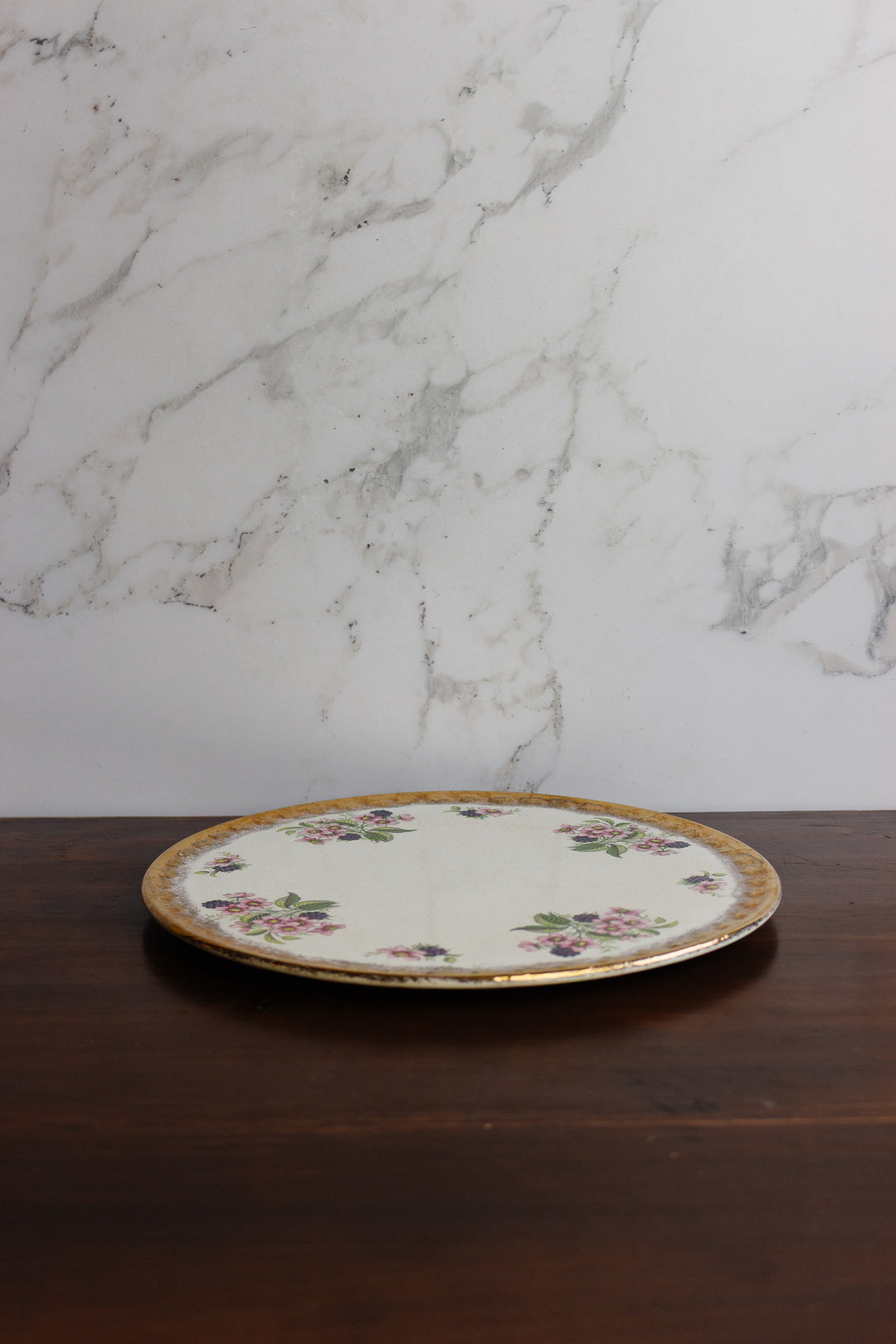 midcentury aynsley stoke on trent cake plate