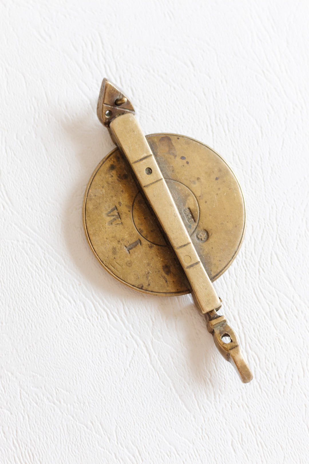 antique french bronze apothecary weight salvage