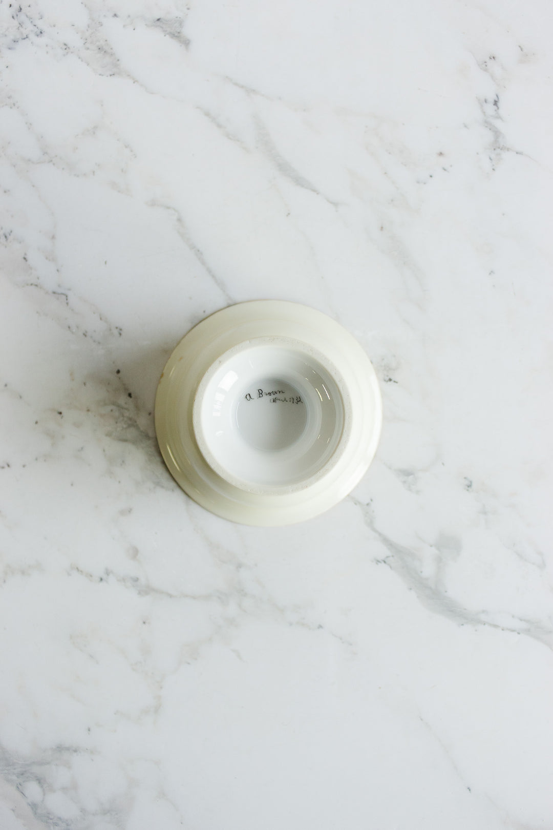 1932 hand painted English bowl