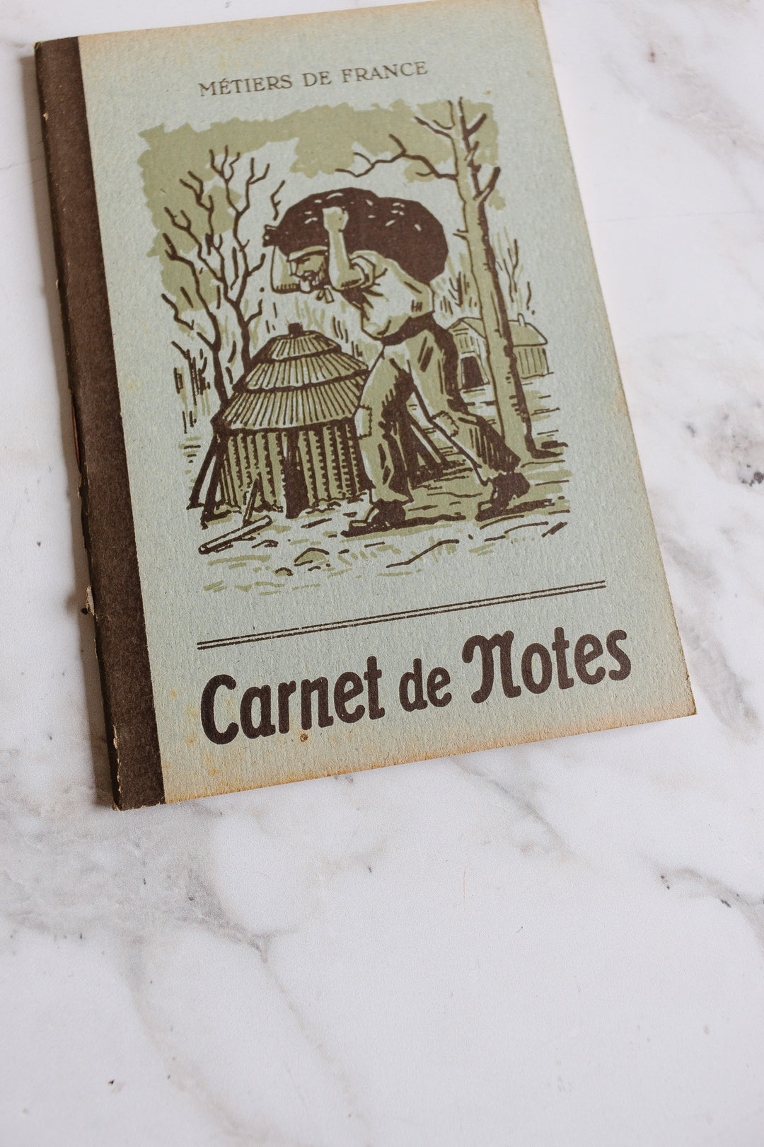 rare new old stock vintage french  "carnet de notes"