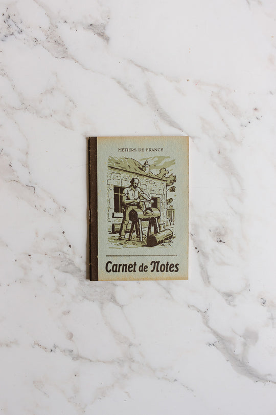 rare new old stock vintage french  "carnet de notes"