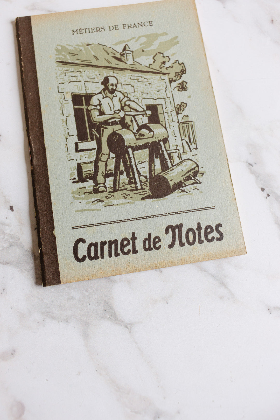 rare new old stock vintage french  "carnet de notes"