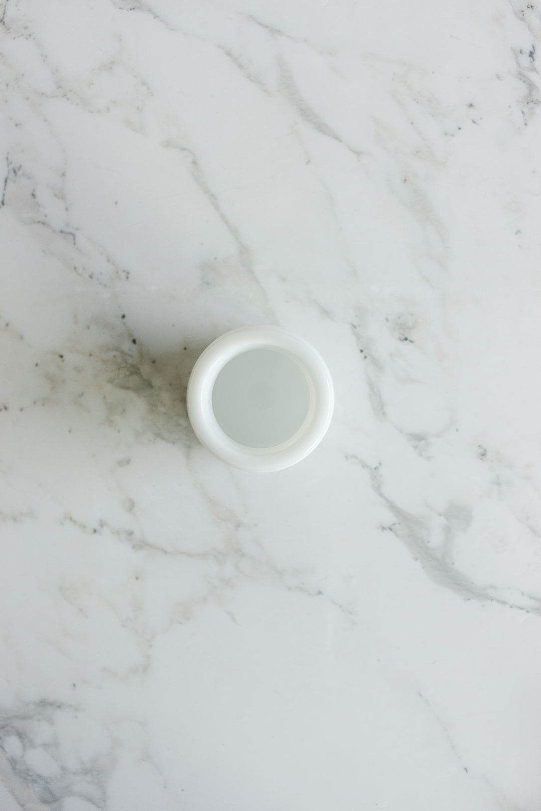 vintage belgian milk glass apothecary jar