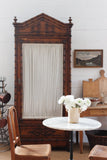 turn of the century French pine Chinoiserie armoire