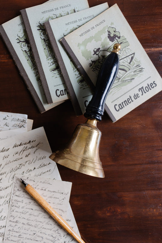 vintage french school bell