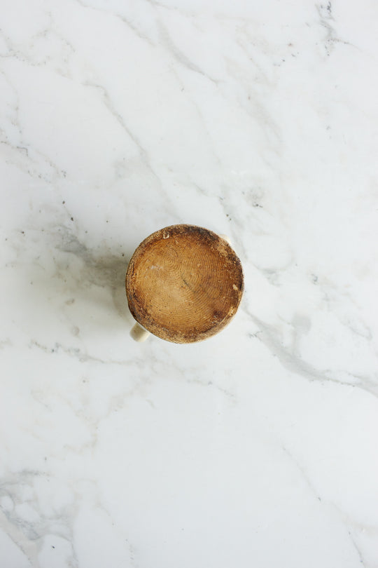 1930s bunzlau ceramic "peacock eye" creamer