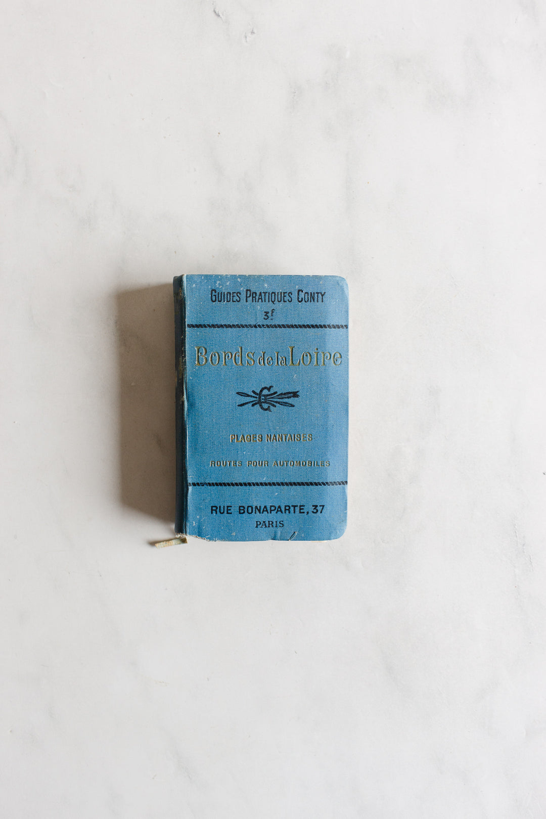 turn of the century French “guides conty” travel guide book, “bords de la loire”