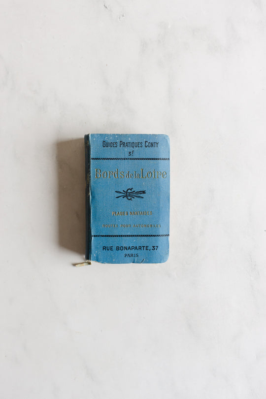 turn of the century French “guides conty” travel guide book, “bords de la loire”