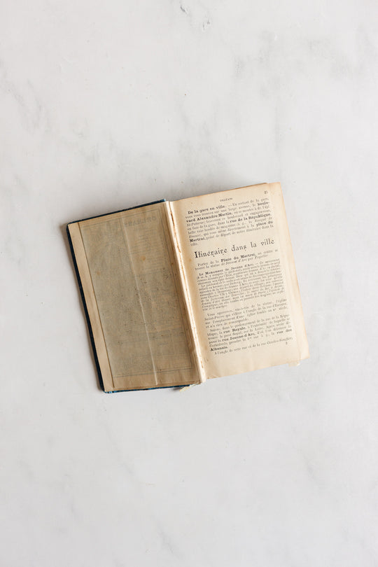 turn of the century French “guides conty” travel guide book, “bords de la loire”