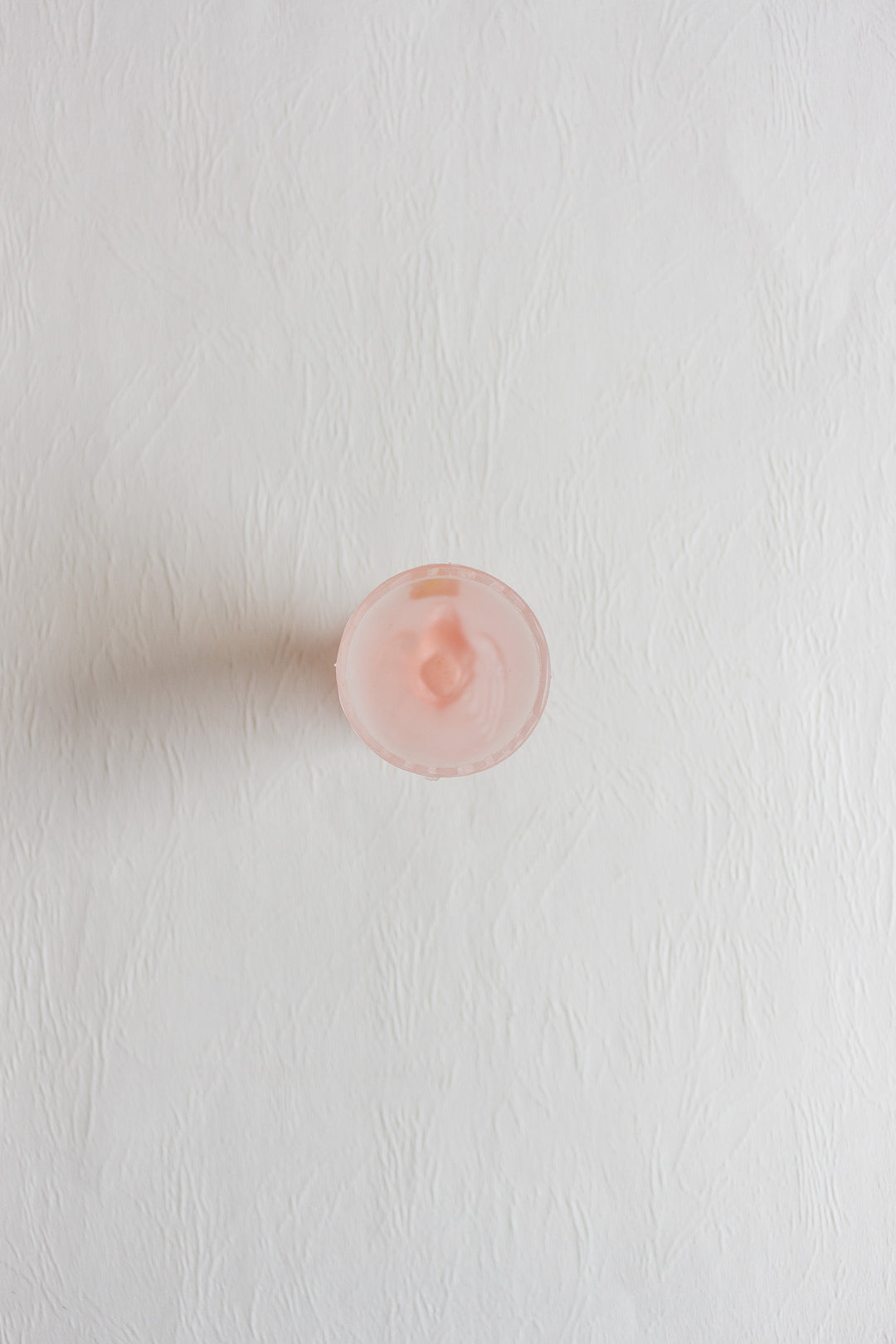 vintage cristallin italy frosted pink egg cup