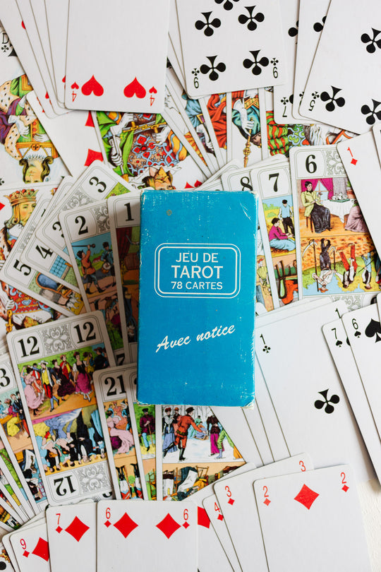 vintage french "jeu de tarot" deck