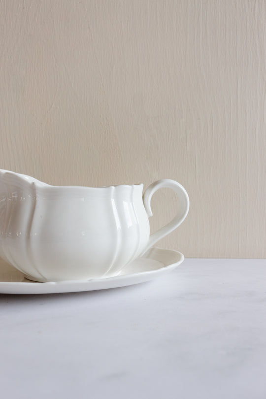 vintage English porcelain “ravier”