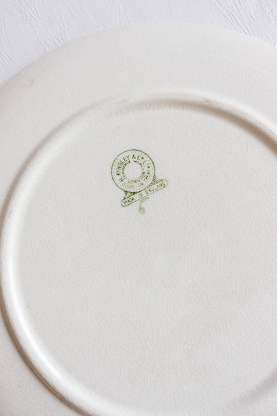 midcentury aynsley stoke on trent cake plate