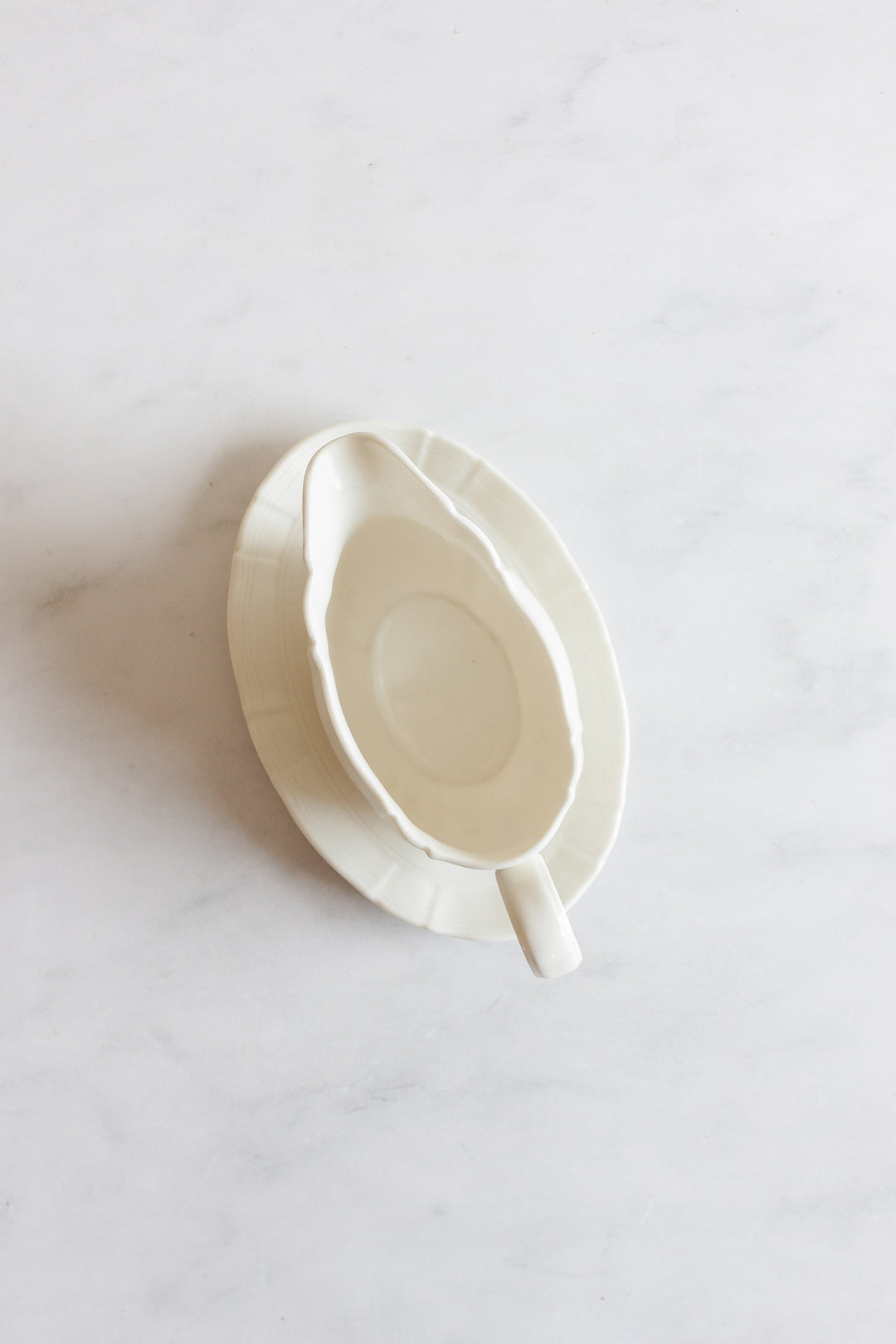 vintage English porcelain “ravier”