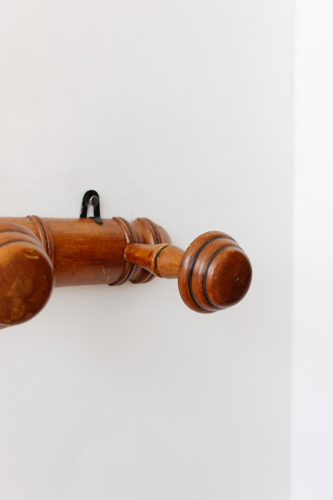 1930s french faux bamboo patère