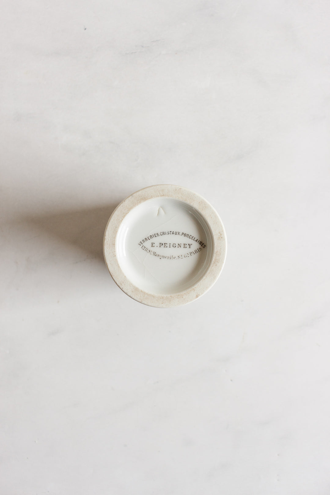 19th century French hand painted porcelain apothecary jars