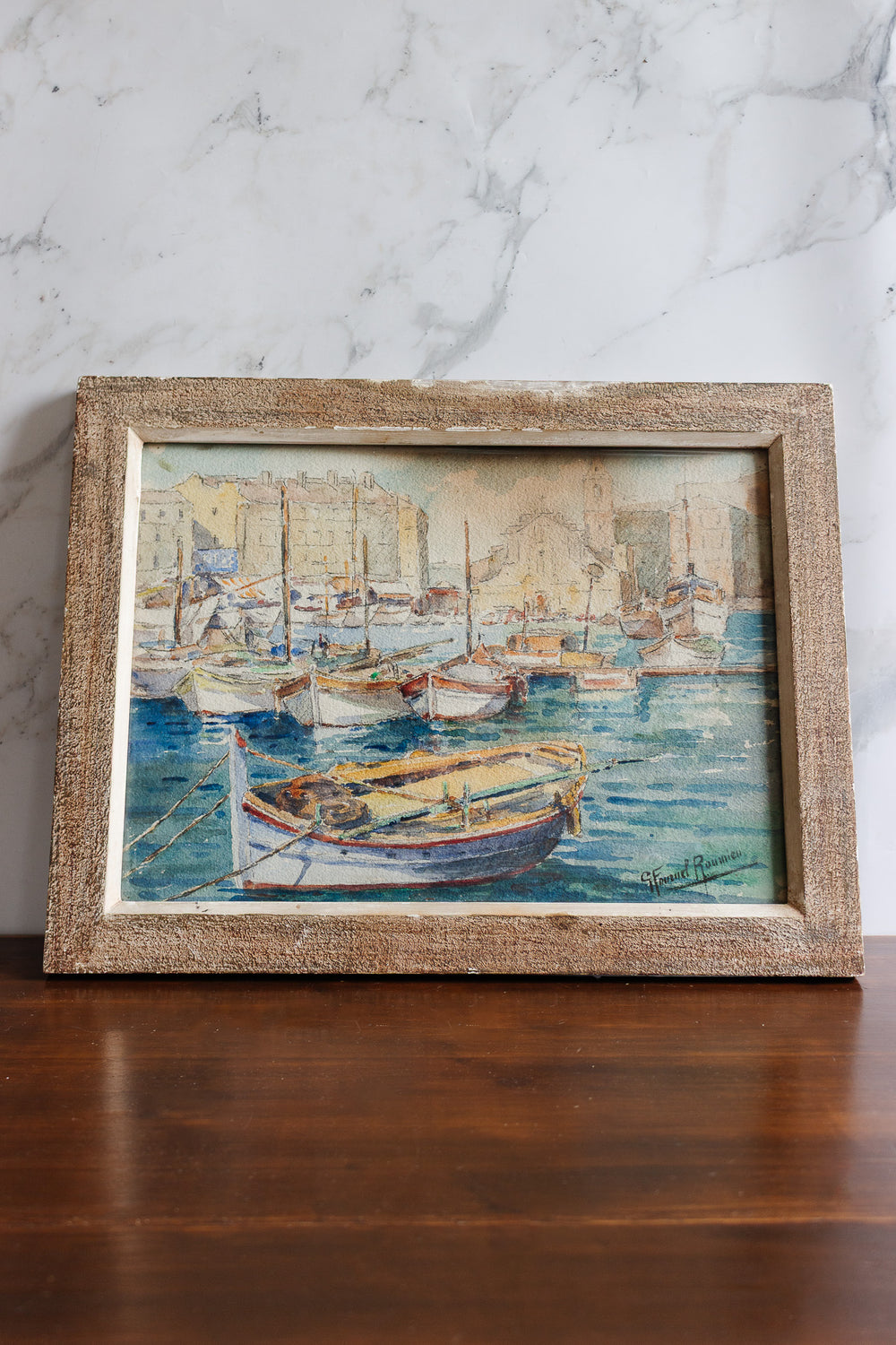 les bateaux en aquarelle