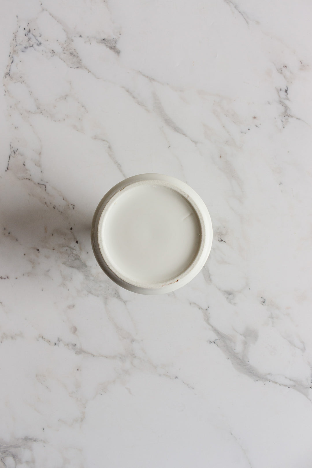 vintage french monogrammed "W" porcelain match striker