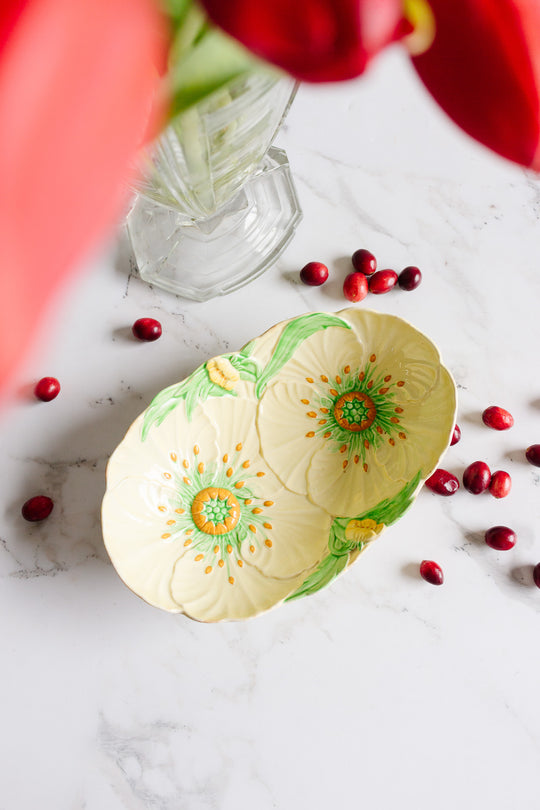 carltonware double oval "buttercup" bowl