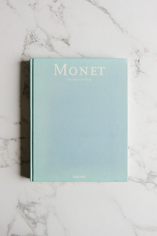 vintage monet art book