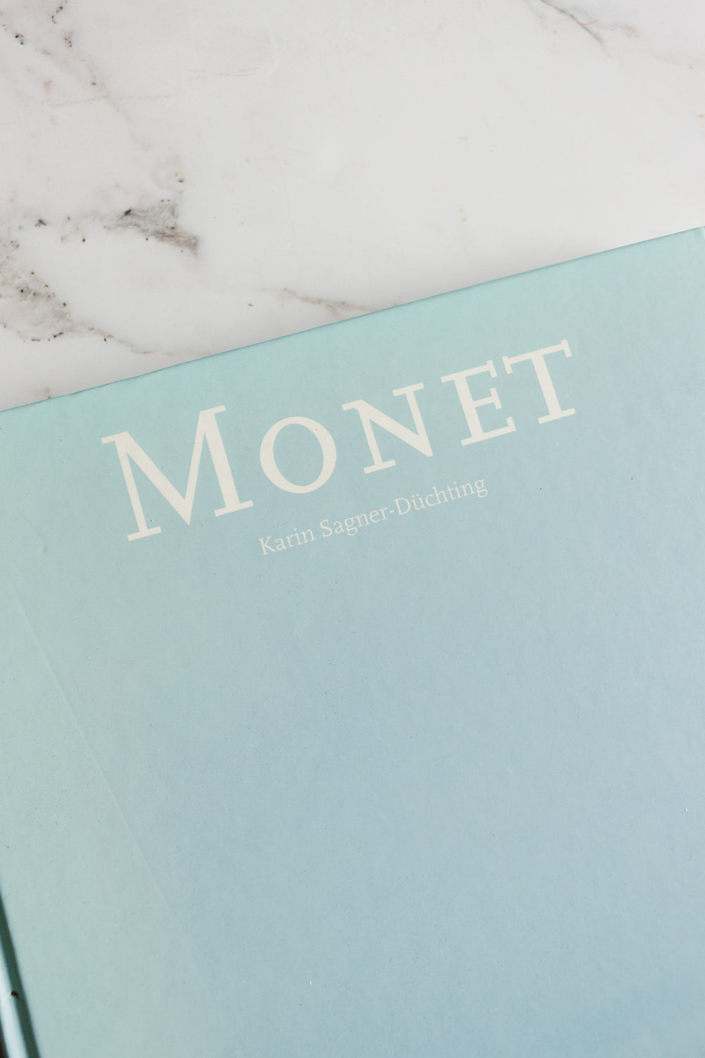 vintage monet art book