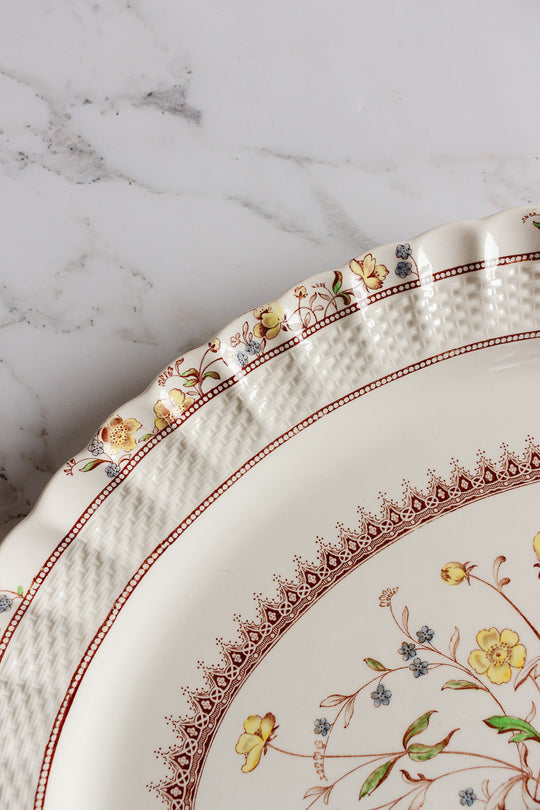 vintage Copeland spode "buttercup" platter