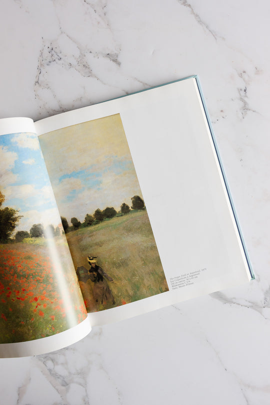 vintage monet art book